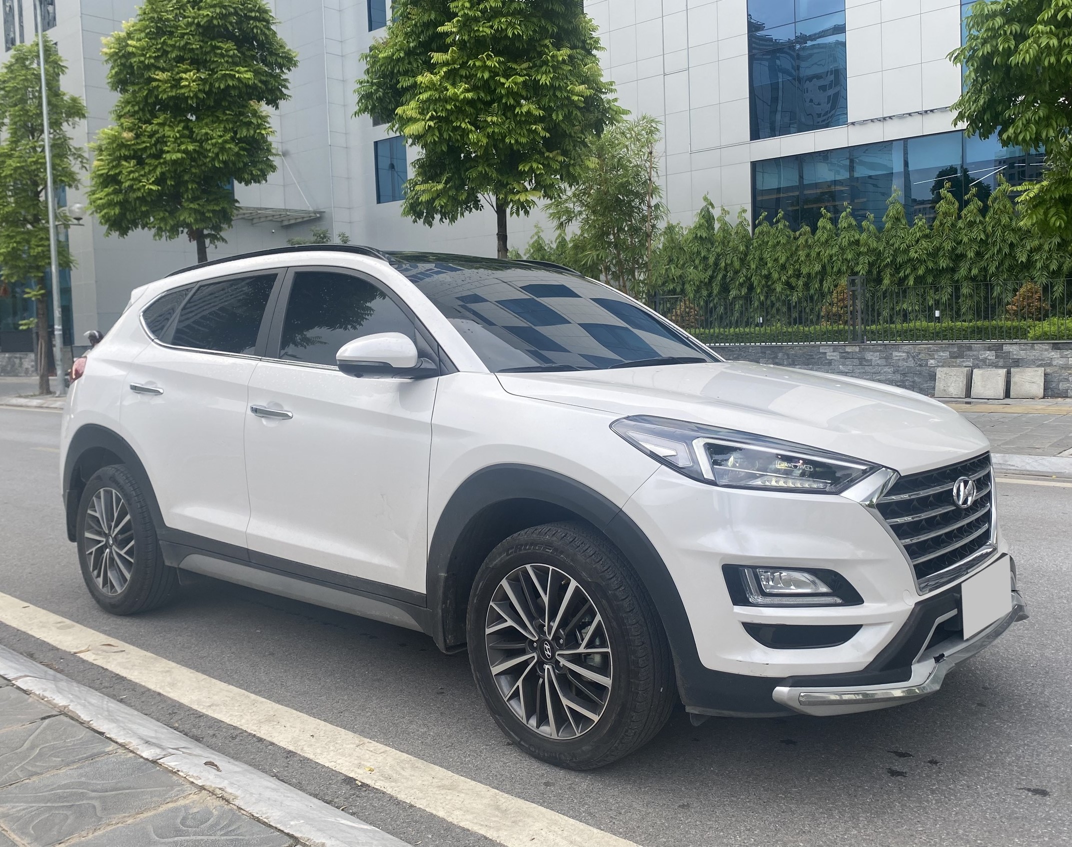 Xe Hyundai Tucson 16Turbo 2018 Trắng #11 Xe Hyundai Tucson 16Turbo 2018 Trắng